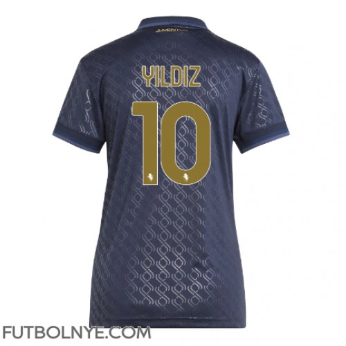 Camiseta Juventus Kenan Yildiz #10 Tercera Equipación para mujer 2024-25 manga corta